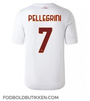 AS Roma Lorenzo Pellegrini #7 Udebanetrøje 2022-23 Kortærmet